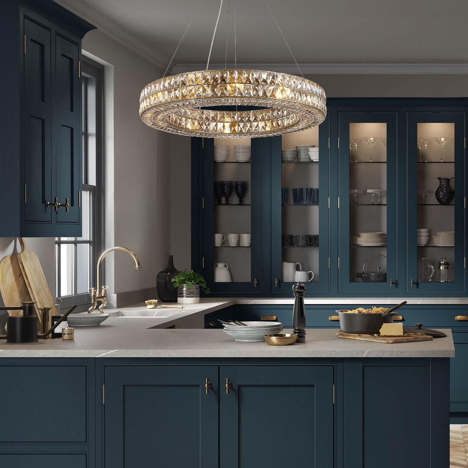 Librae-luxury-modern-gold-brass-crystal-round-ring-chandelier-for-dining-room-kitchen-island-lighting-11