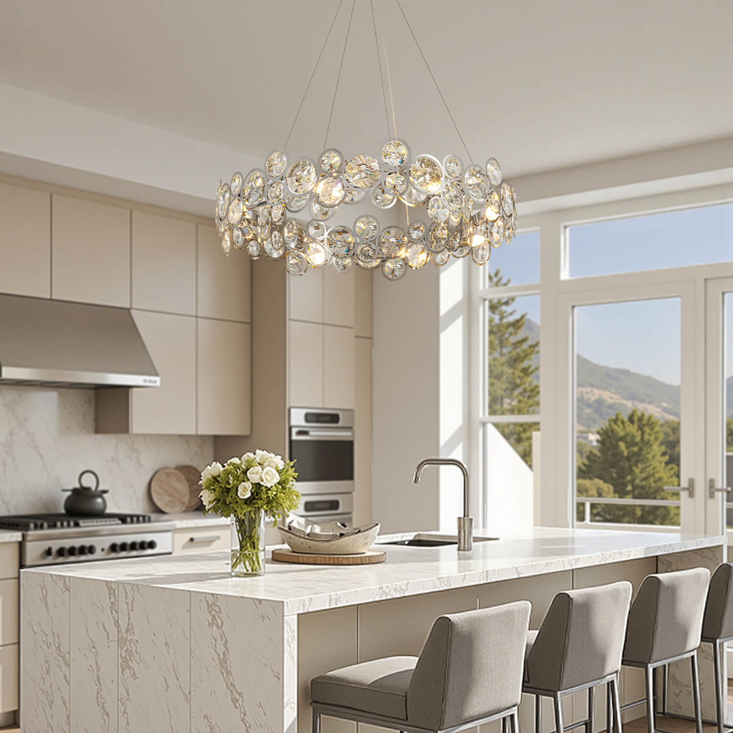 Ariya Crystal Chandelier