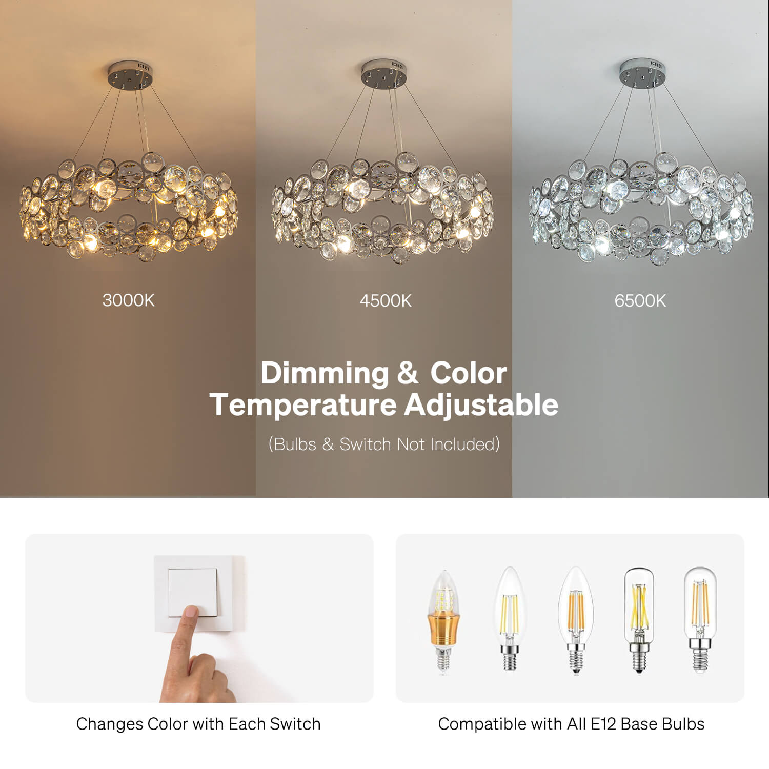 Ariya Crystal Chandelier