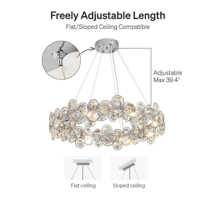 Ariya Crystal Chandelier