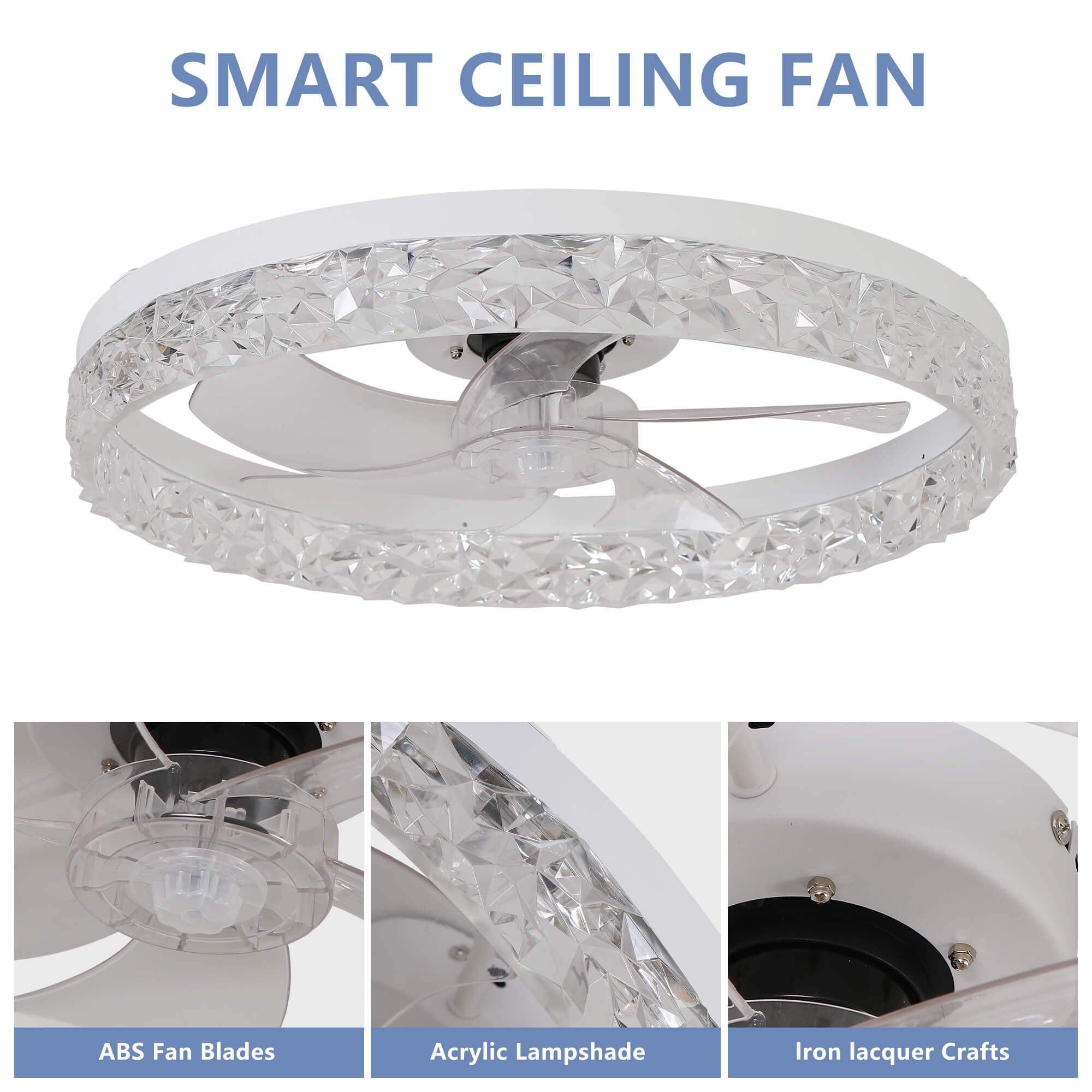 clearon-20-modern-balck-white-ceiling-fan-with-led-lights-remote-low-profile-for-bedroom-and-living-room-9