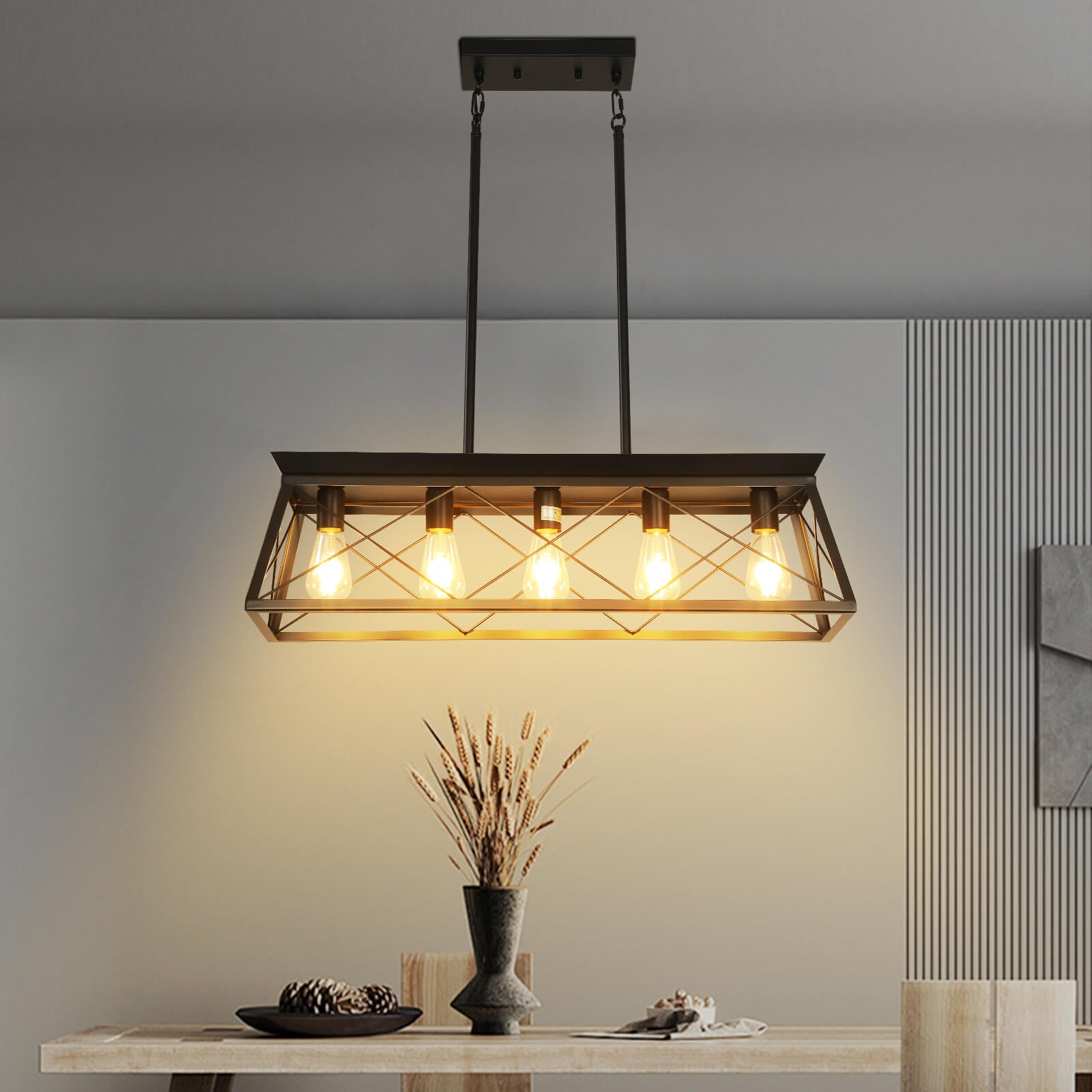 farmhouse-rustic-balck-metal-linear-pendant-chandelier-for-kitchen-island-dining-room-living-room-01L85W-250804_6