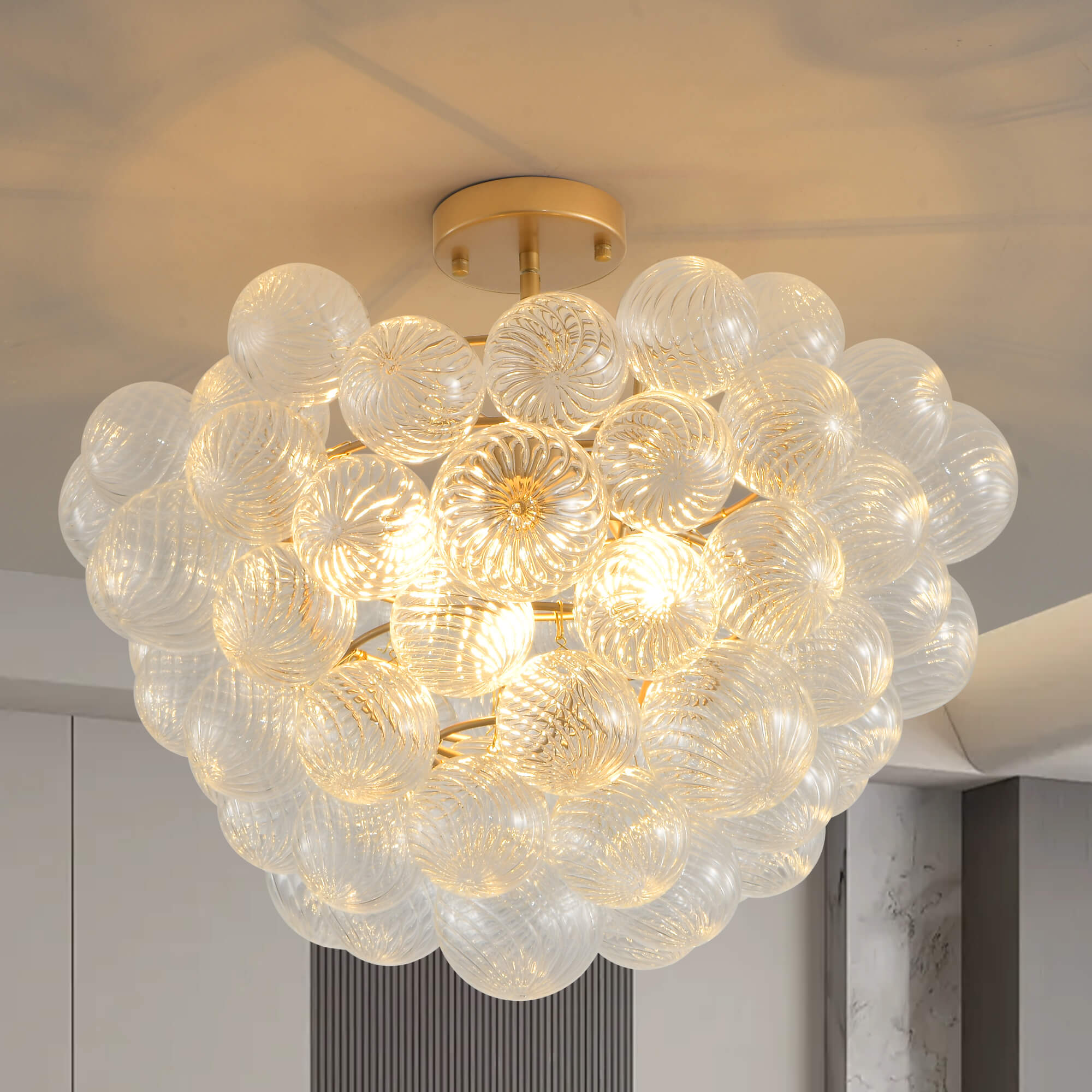 luxury-gold-metal-glass-bubbled-flush-mount-chandelier-for-dining-room-living-room-18d53g-250814-1