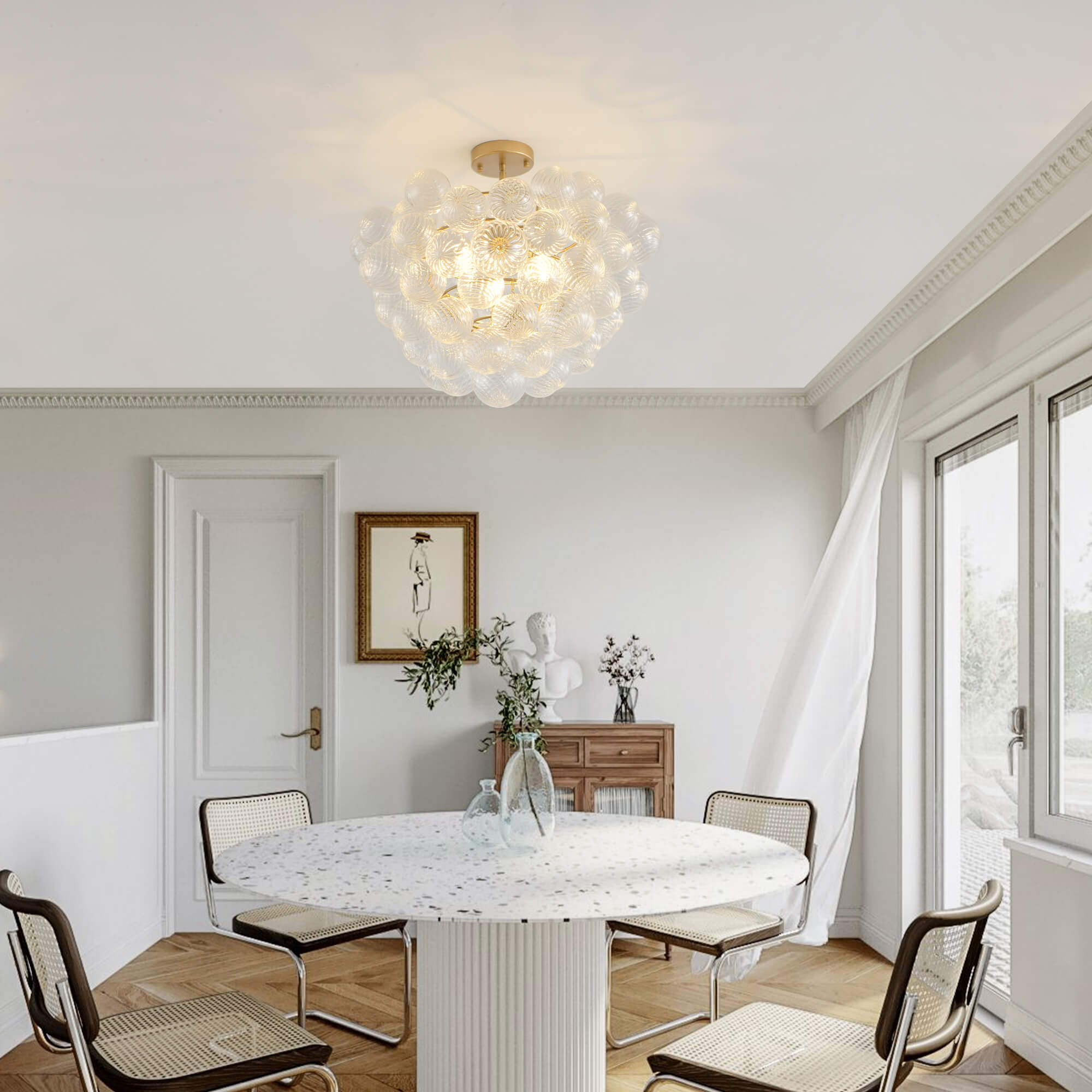 luxury-gold-metal-glass-bubbled-flush-mount-chandelier-for-dining-room-living-room-18d53g-250814-4