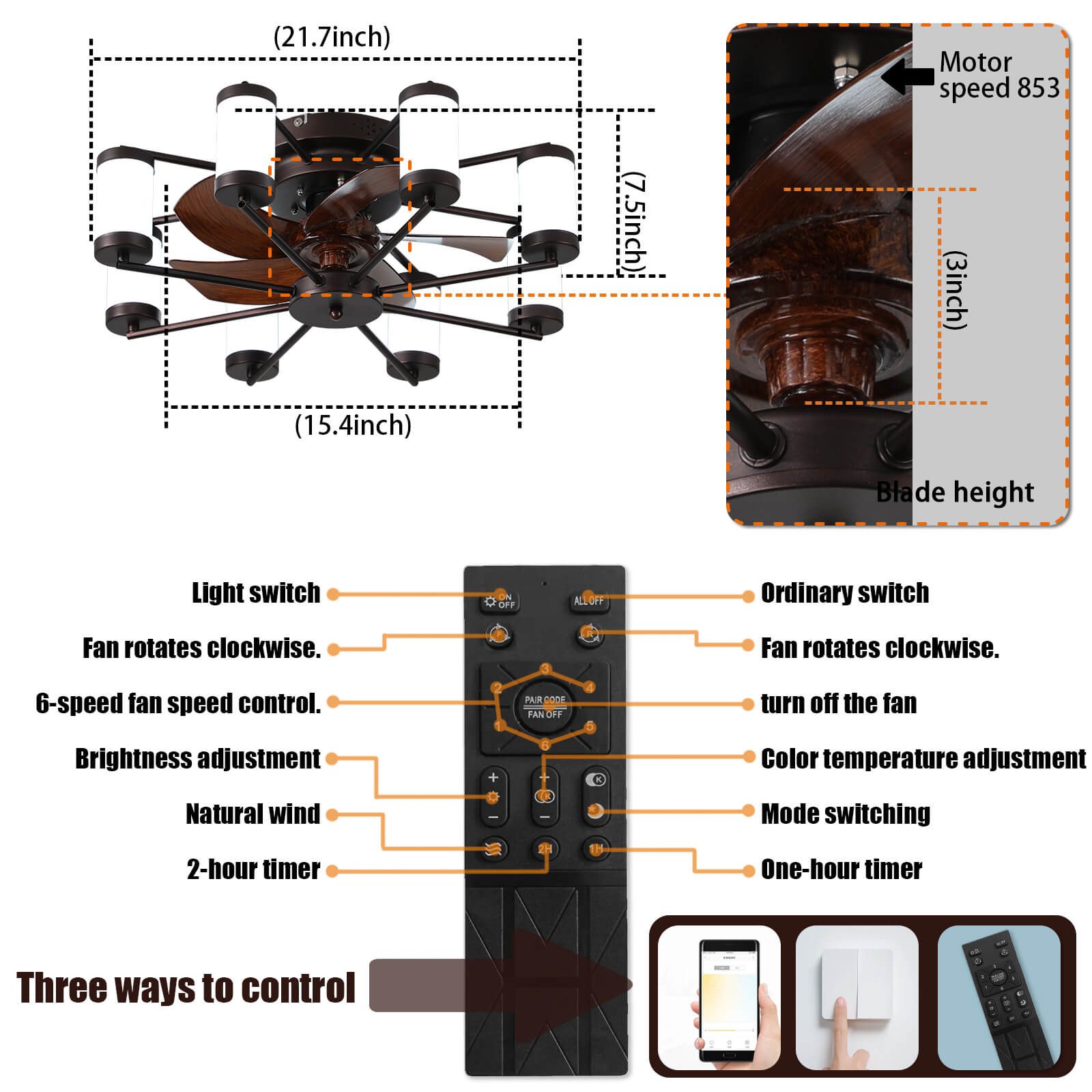 vortix-22-modern-industrial-brown-ceiling-fan-with-lights-remote-low-profile-for-bedrooms-and-living-room-_7