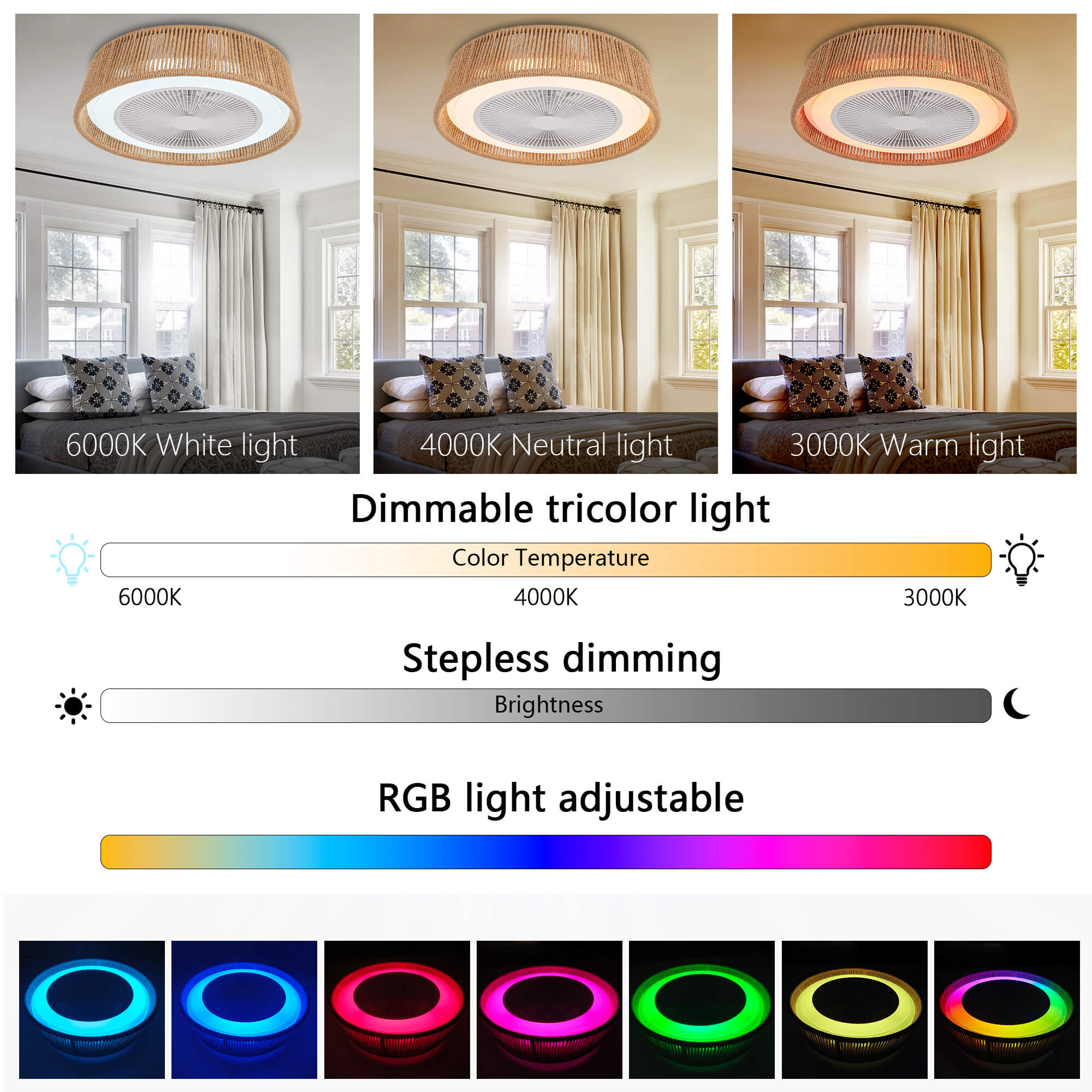 wovair-21-bohemian-bladeless-beige-ceiling-fan-with-led-rgb-lights-remote-low-profile-for-bedrooms-and-kids-rooms-6