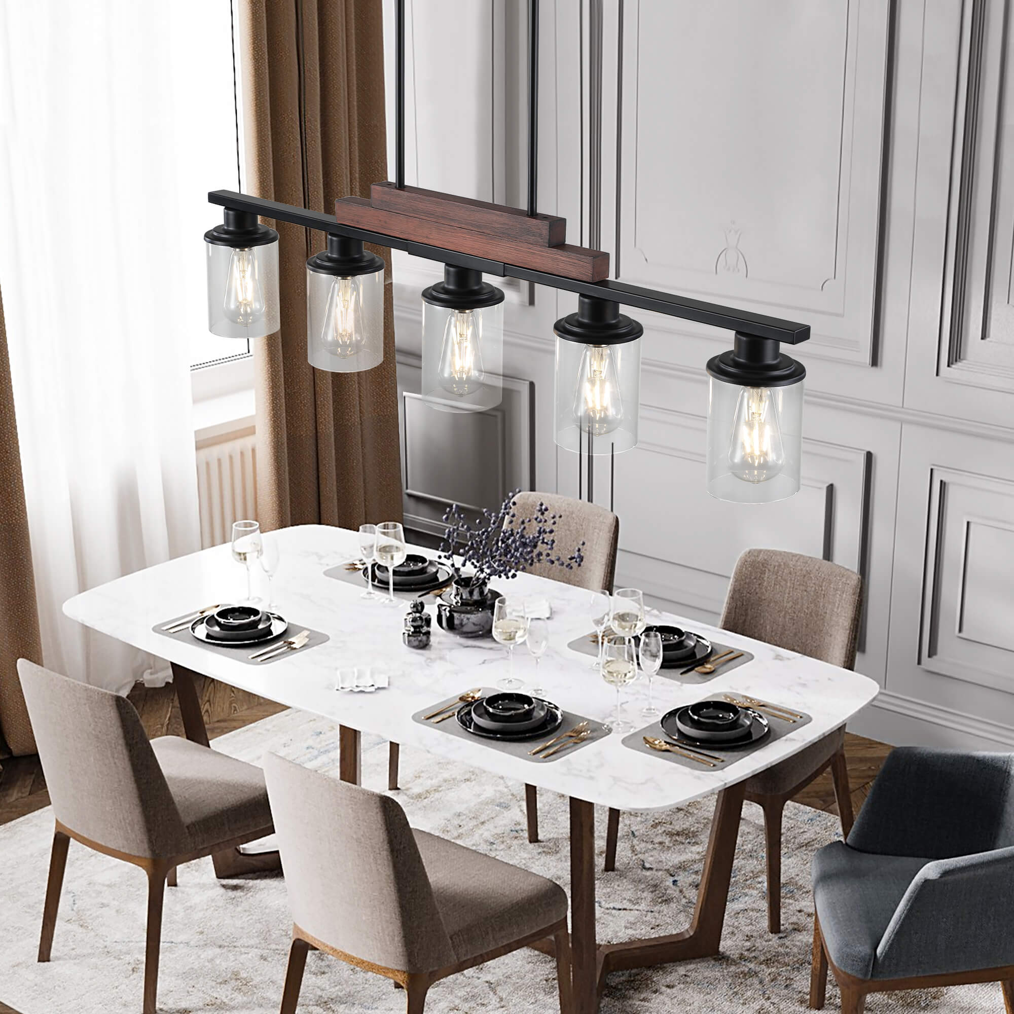 modern-black-walnut-metal-glass-shade-linear-pendant-lights-for-dining-room-kitchen-island-44l95b-250812_4