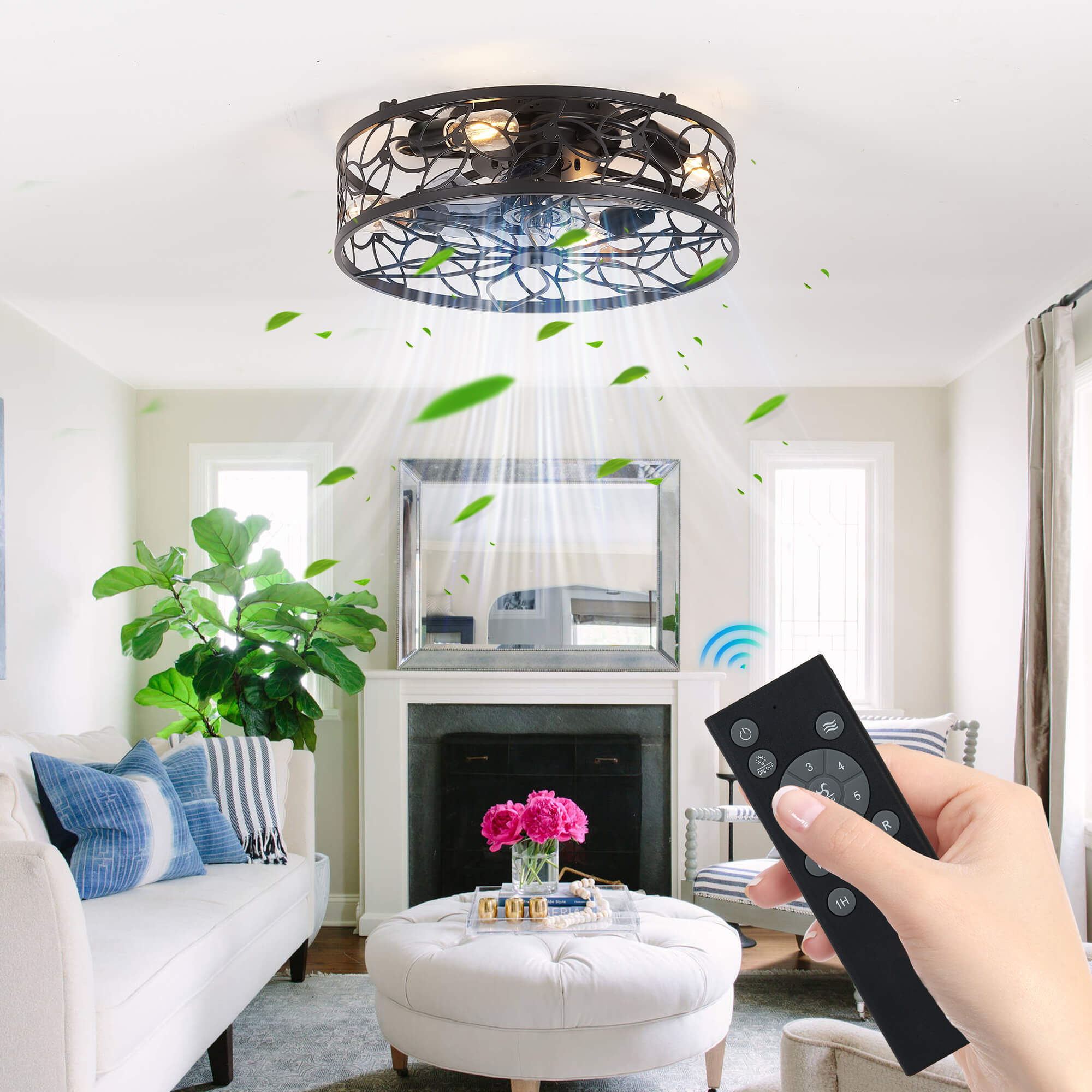 swivra-20-modern-industrial-black-caged-ceiling-fan-with-lights-remote-low-profile-for-bedrooms-and-living-room-_4